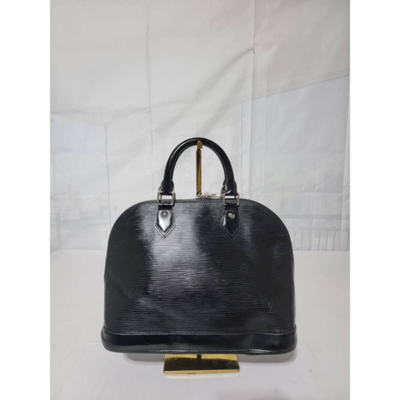 Authentic Louis Vuitton Epi Alma PM Bag Black - Picture 1 of 15